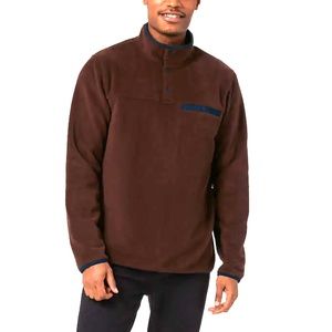 32 Degrees Men’s Long Sleeve‎ Quarter Snap Pullover Red (Maroon) Size XL New